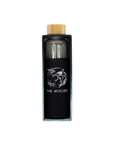 BOTELLA DE CRISTAL CON FUNDA DE SILICONA 585 ML THE WITCHER Vista 2