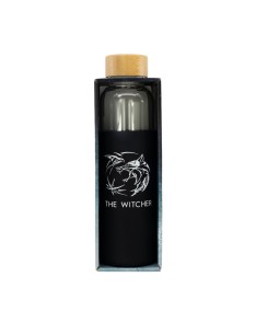 GLASS BOTTLE WITH SILICONE CASE 585 ML THE WITCHER Vista 2