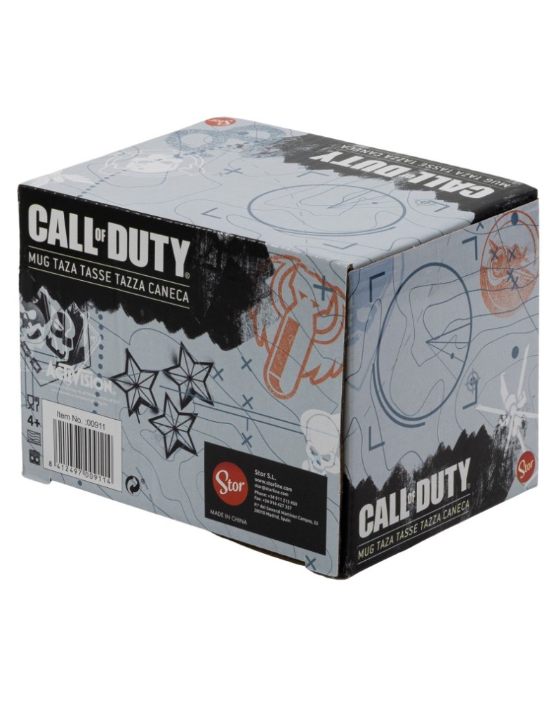 TAZA CERAMICA NOVA 360 ML EN CAJA REGALO CALL OF DUTY Vista 4