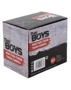 TAZA CERAMICA 325 ML EN CAJA REGALO THE BOYS Vista 4