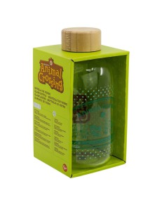 SMALL GLASS BOTTLE 620 ML ANIMAL CROSSING View 3