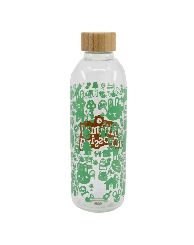 BOTELLA DE CRISTAL GRANDE 1030 ML ANIMAL CROSSING Vista 2