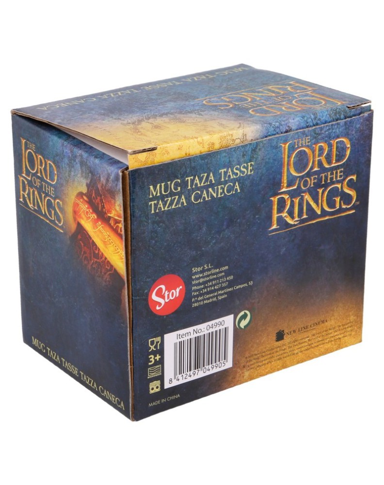 TAZA CERAMICA 325 ML EN CAJA REGALO LORD OF THE RINGS Vista 2