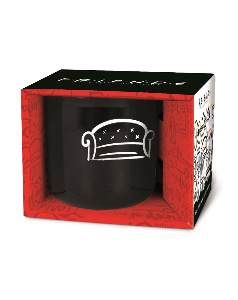 TAZA CERAMICA DESAYUNO 400 ML FRIENDS II EN CAJA REGALO