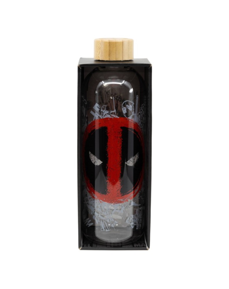 BIG GLASS BOTTLE 1030 ML DEAD POOL View 4