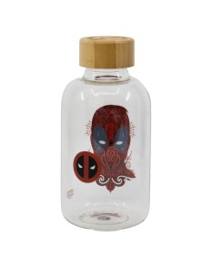 SMALL GLASS BOTTLE 620 ML DEAD POOL Vista 2