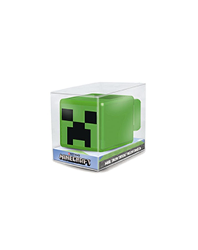 TAZA CERAMICA 3D 440 ML MINECRAFT EN CAJA REGALO