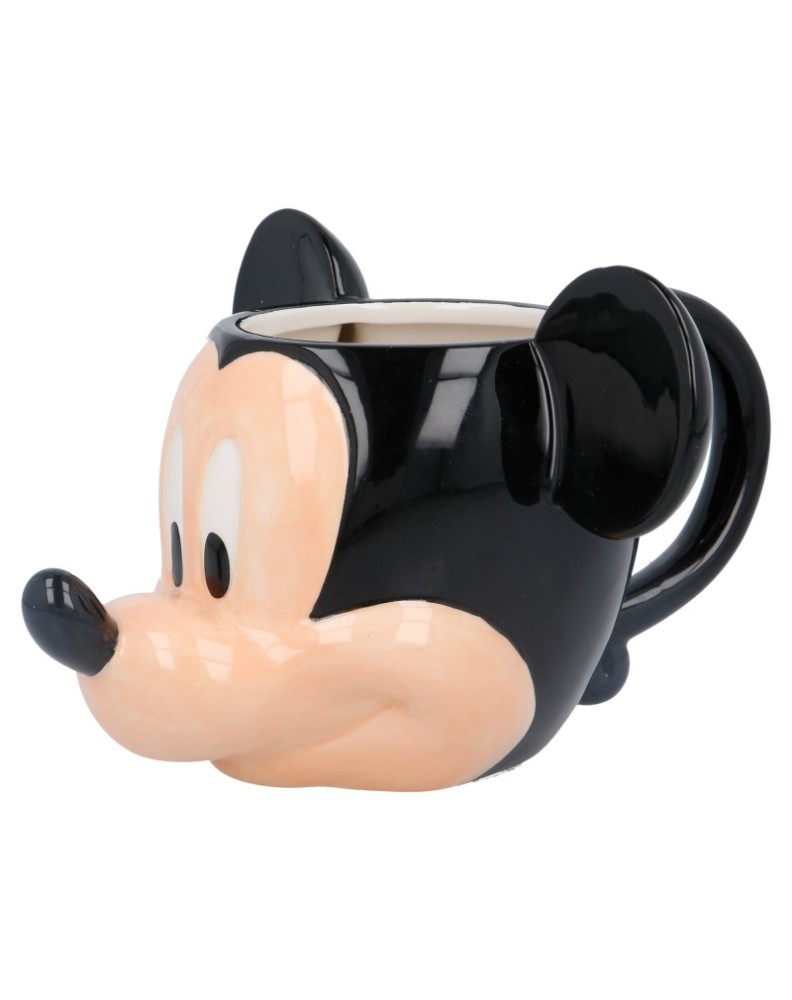 TAZA CERAMICA 3D 360 ML CABEZA MICKEY EN CAJA REGALO Vista 3