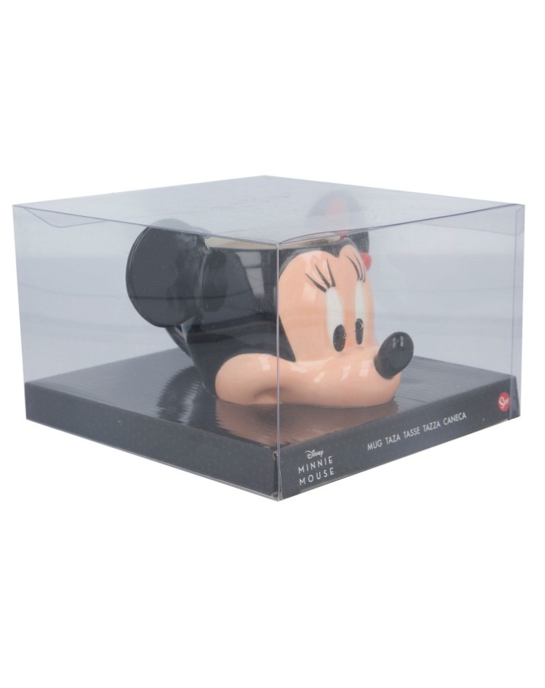 TAZA CERAMICA 3D 360 ML. CABEZA MINNIE EN CAJA REGALO Vista 2