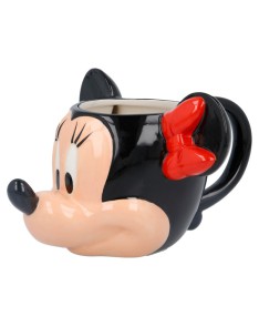 TAZA CERAMICA 3D 360 ML. CABEZA MINNIE EN CAJA REGALO Vista 3