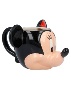 TAZA CERAMICA 3D 360 ML. CABEZA MINNIE EN CAJA REGALO Vista 4