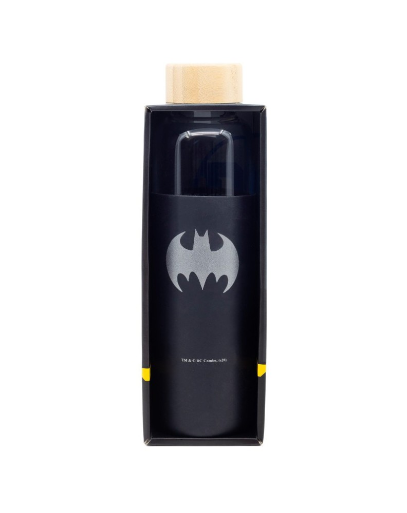 BOTELLA DE CRISTAL CON FUNDA DE SILICONA 585 ML BATMAN SYMBOL Vista 4