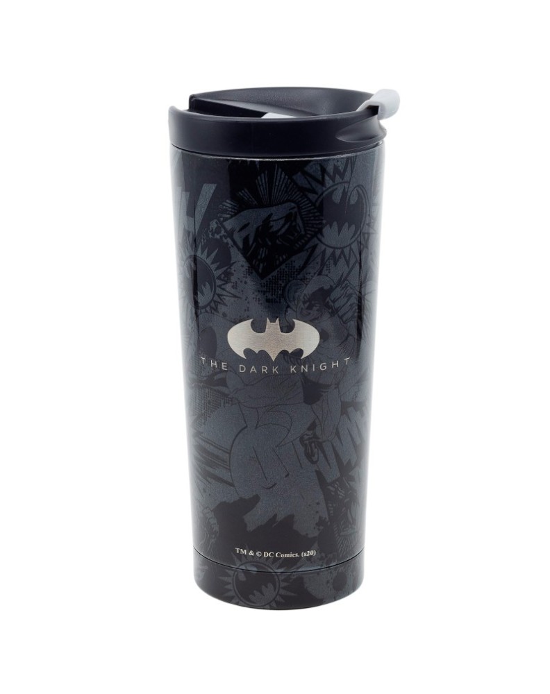 TUBE THERMOS CAFE STAINLESS STEEL 425 ML BATMAN SYMBOL
