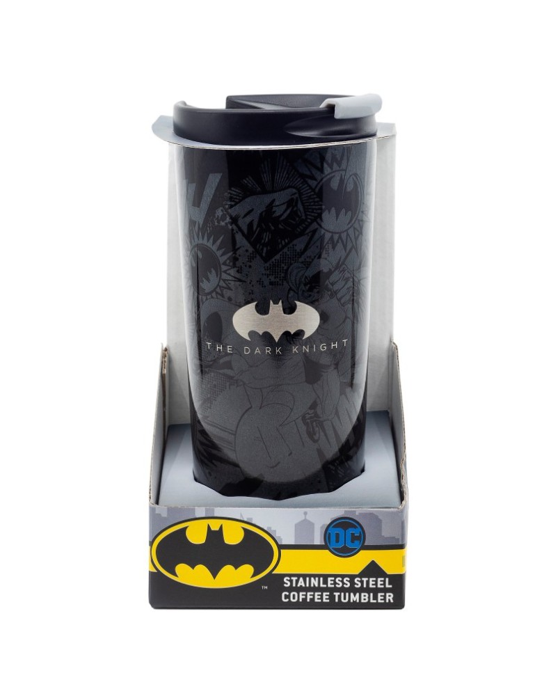 TUBE THERMOS CAFE STAINLESS STEEL 425 ML BATMAN SYMBOL View 4