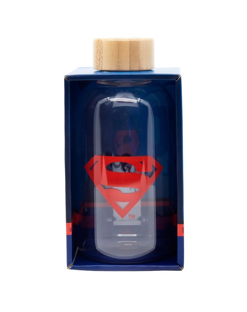 BOTELLA DE CRISTAL PEQUEÑA 620 ML SUPERMAN SYMBOL View 4