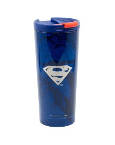 TUBE THERMO CAFE STAINLESS STEEL 425 ML SUPERMAN SYMBOL