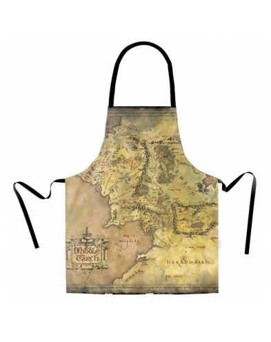 APRON THE LORD OF THE RINGS MAP
