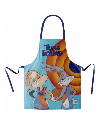 DELANTAL SPACE JAM LOLA & BUGS - LOONEY TUNES