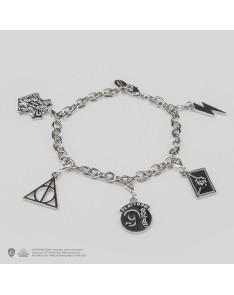 BRACELET WITH CHARMS HARRY POTTER ICONS Vista 2