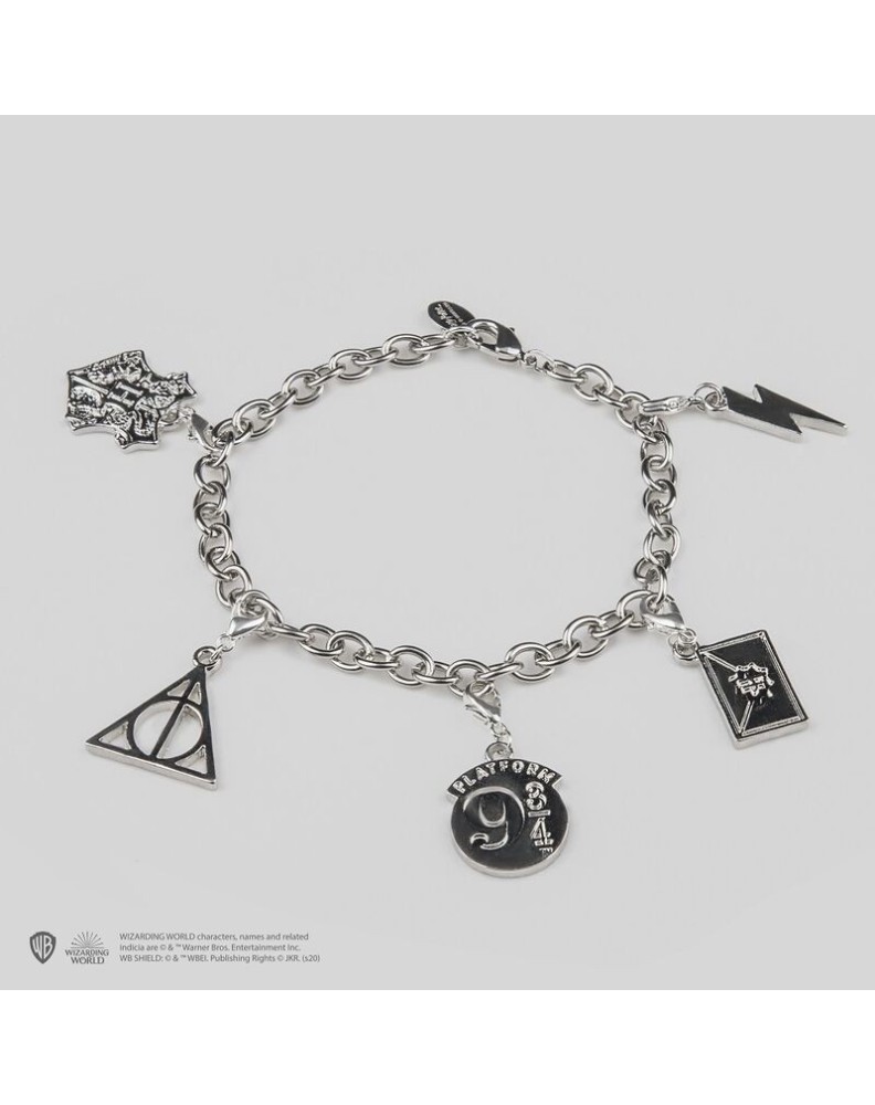 BRACELET WITH CHARMS HARRY POTTER ICONS Vista 2