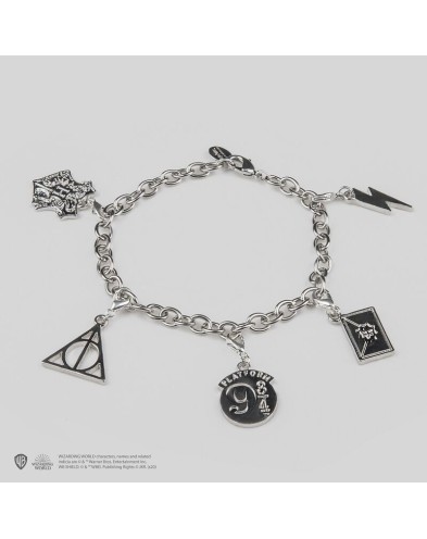 BRACELET WITH CHARMS HARRY POTTER ICONS Vista 2