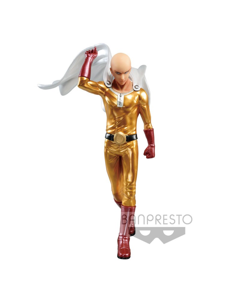 FIGURA PREMIUM SAITAMA METALIC COLOR ONE PUNCH MAN 20CM