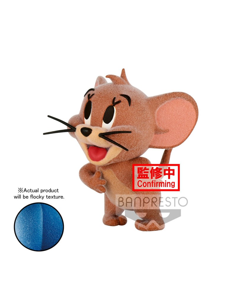 FIGURA JERRY - TOM AND JERRY FLUFFY PUFFY 6CM