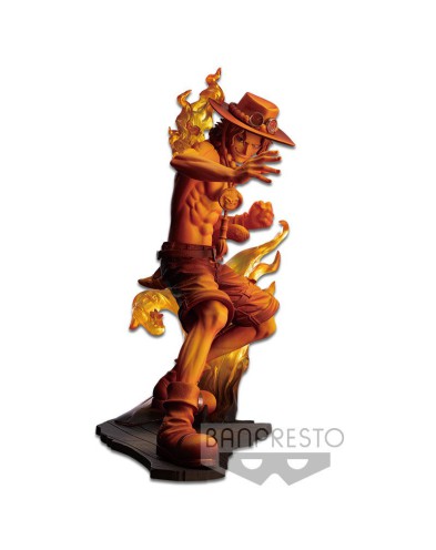 ONE PIECE STAMPEDE MOVIE BROTHERHOOD III PORTGAS D. ACE FIGURE 14CM