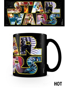 TAZA DESAYUNO CAMBIO DISEÑO STAR WARS LOGO