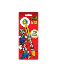 BOLIGRAFO SUPER MARIO 6 COLORES