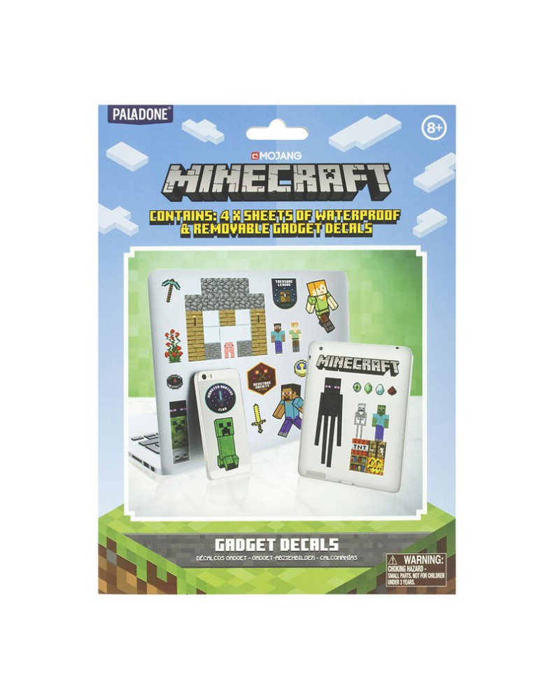 PEGATINAS PARA GADGETS MINECRAFT Vista 2