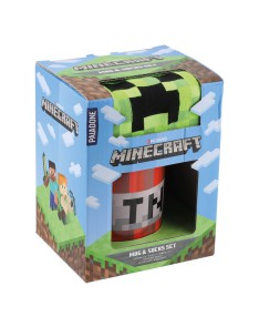 PACK REGALO TAZA Y CALCETÍN MINECRAFT Vista 3