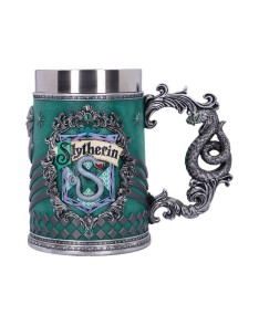 JARRA DE CERVEZA DECORATIVA HARRY POTTER SLYTHERIN