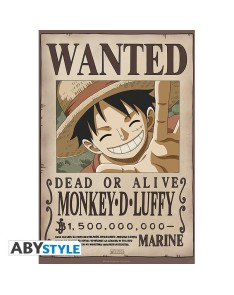 ONE PIECE - POSTER «WANTED LUFFY NEW 2» (91.5X61)