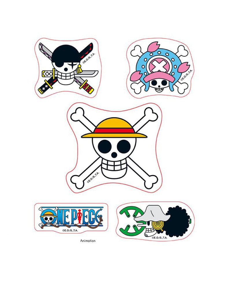 One Piece - Straw Hat Skulls - Sticker