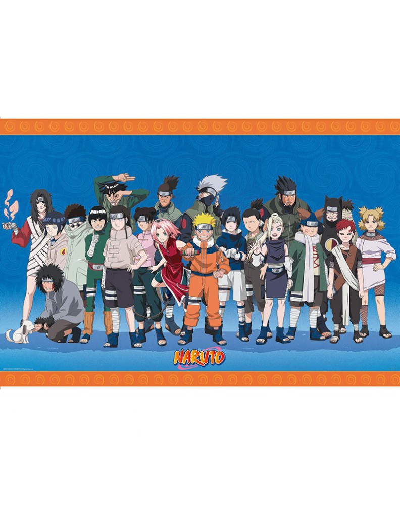 NARUTO POSTER "KONOHA NINJAS" (91.5X61)