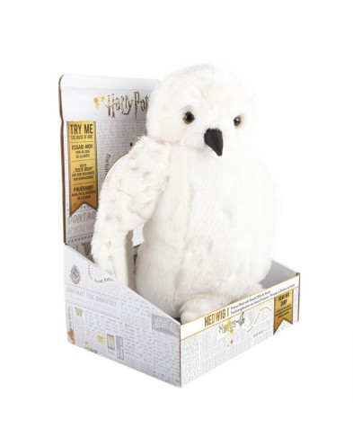 PELUCHE CON SONIDO HEDWIG HARRY POTTER 30CM