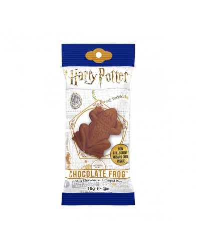 RANA DE CHOCOLATE/LECHE 15GR Y PEGATINA DE REGALO HARRY POTTER