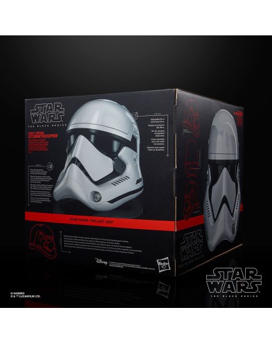STORMTROOPER CASCO FIRST ORDER REPLICA SCALE 1: 1 BLACK SERIES STAR WARS View 4