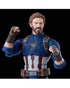 CAPTAIN AMERICA FIGURA 15 CM INFINITY SAGA MARVEL LEGENDS Vista 2