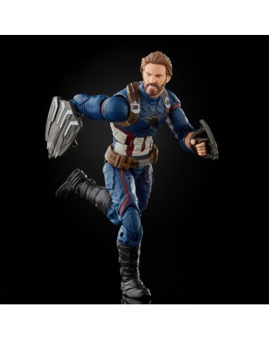 CAPTAIN AMERICA FIGURE 15CM INFINITY SAGA MARVEL LEGENDS View 3