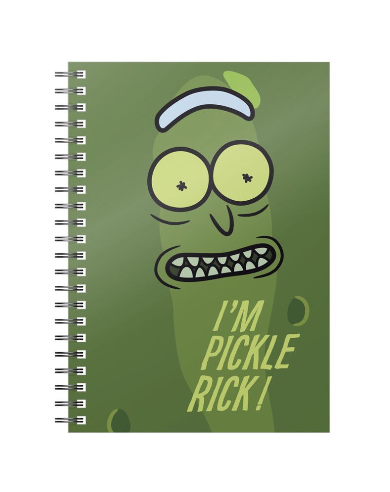 LIBRETA ESPIRAL I'M PICKLE RICK Y MORTY LIBRETA ESPIRAL I'M PICKLE RICK Y MORTY