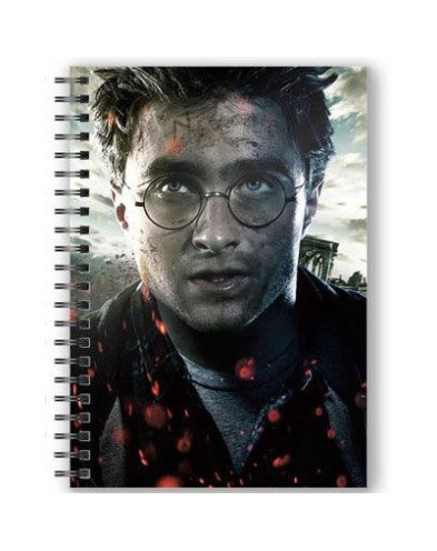 NOTEPAD EFFECT 3D FACE HARRY POTTER