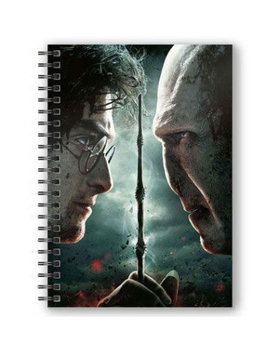 NOTEPAD EFFECT 3D HARRY VS VOLDEMORT HARRY POTTER