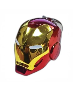 CASCO IRON MAN LLAVERO METALICO MARVEL
