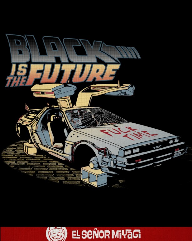 BLACK IS THE FUTURE T-SHIRT BLACK IS THE FUTURE T-SHIRT