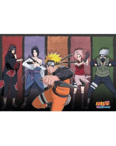 POSTER "NARUTO AND ITS ALLIES" (91,5X61) NARUTO SHIPPUDEN