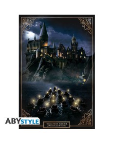 POSTER HARRY POTTER HOGWARTS CASTLE 61X91 CM