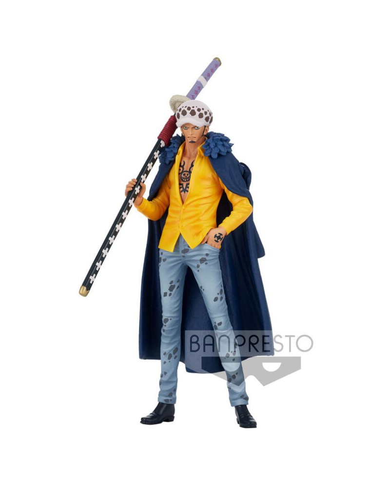 FIGURA TRAFALGAR LAW WANOKUNI VOL. 14 THE GRANDLINE CHILDREN ONE PIECE DXF 17CM