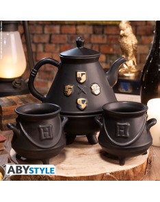 HARRY POTTER - Teapot - with Hogwarts cauldrons set Vista 2